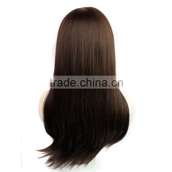 28" Synthetic Cosplay Wig Female Hairstyle Long Curly Wavy Black Hair Wigs African American Wig photo-2