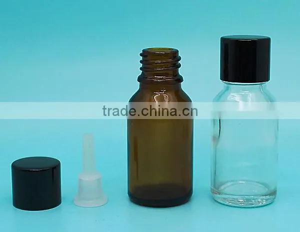 30ml Amber Glass Bottles for Essential Oils With Reducer Plug photo-2