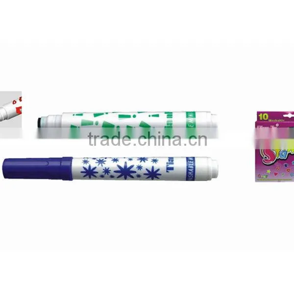 Washable Water Color Pen With Stamp photo-2