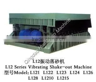 Foundry shakeout machine
