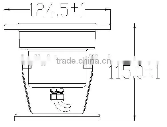 2015 Cost-effective / IP68 Waterproof / RGB Color Changable / LED Underwater Light photo-4