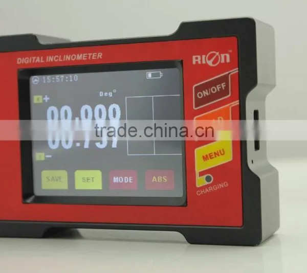 DMI820 Portable Digital Clinometer With Touch Screen 0.005deg Precision In Full Range +/-15deg USB1.1 Connection photo-2