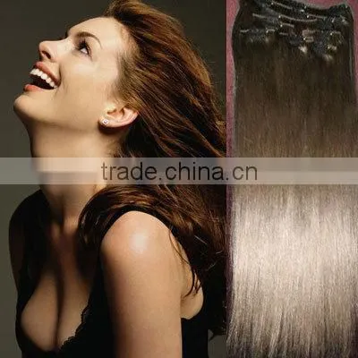 2015 Good Quality Clip on Human Hair Extension photo-2