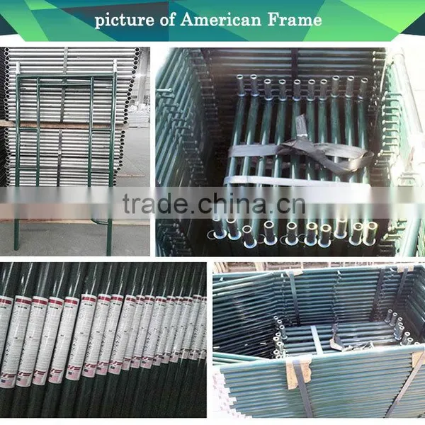 C Lock Frame American Style Walk Thru Type 5'x6'4'',5'x5' Frame Scaffold Flip Lock photo-6