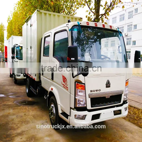 SINOTRUK Howo Refrigerator Van Truck