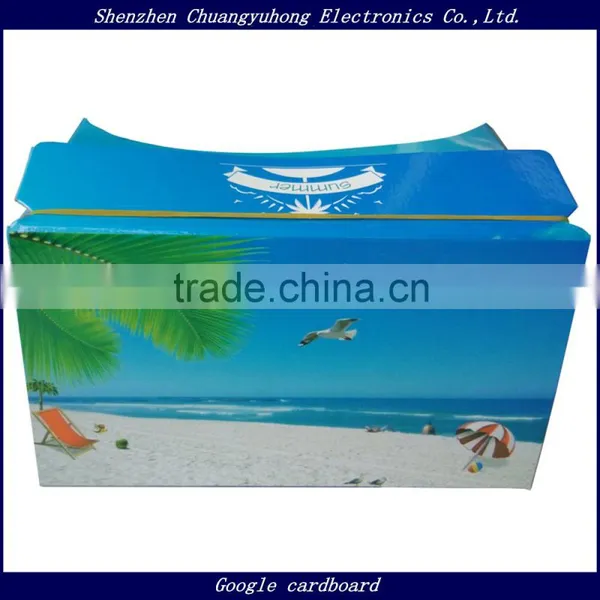 China Suppliers Christmas Gift Create Your Own Brand Paper Eclipse Glasses 3D Xxxx Video Glasses Google Cardboard Vr Supplier's Choice photo-2
