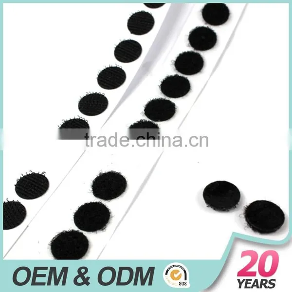 Guangzhou Pure Nylon Round Self-adhesive Hook and Loop photo-2