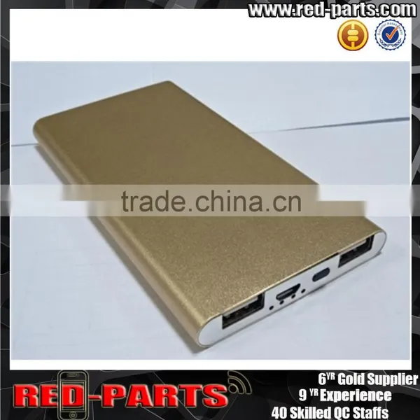 Hot Selling Products in USA 2015 Ultrathin 6000mAh Dual USB Portable Power Bank External Battery Backup Charger photo-2