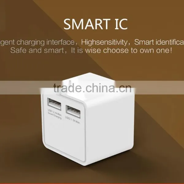 2016 USB 5V 3.4A 17W AC Adapter USB Wall Charger With 2 Port USB Charger 3C PSE FCC UL photo-2