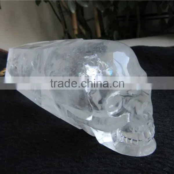 China China White Clear Alien Quartz Crystal Skulls for Sale photo-3
