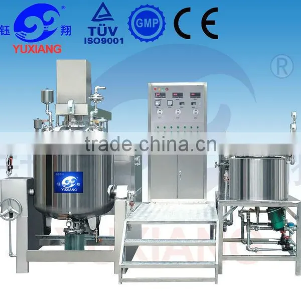 Cream Vacuum Emulsifying Mixer