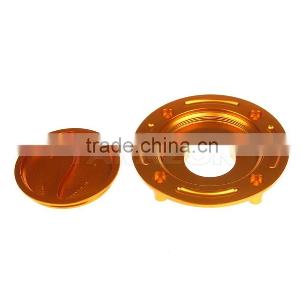 CNC Billet Aluminum Universal Motorcycle Gas Cap photo-3