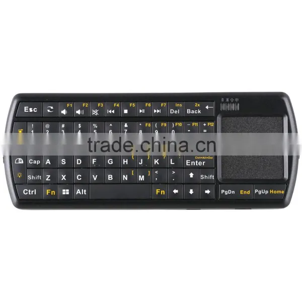 Mini Wireless Mouse Touchpad Backlit Bluetooth Keyboard for Smart tv