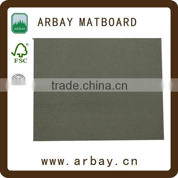 Wholesale 2.0mm White Core Linen Uncut Matboard for Decorative Photo Frames photo-4