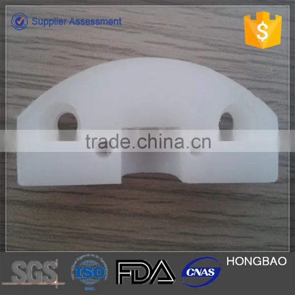 HDPE Plastic UHMWPE PE UPE POM Nylon PA6 Polyethylene Machined Part/sliding Block photo-3