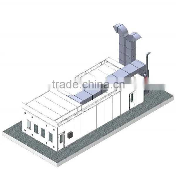 JF Truck Painting Booth Bus Spray Booth Mdf Painting Line photo-2