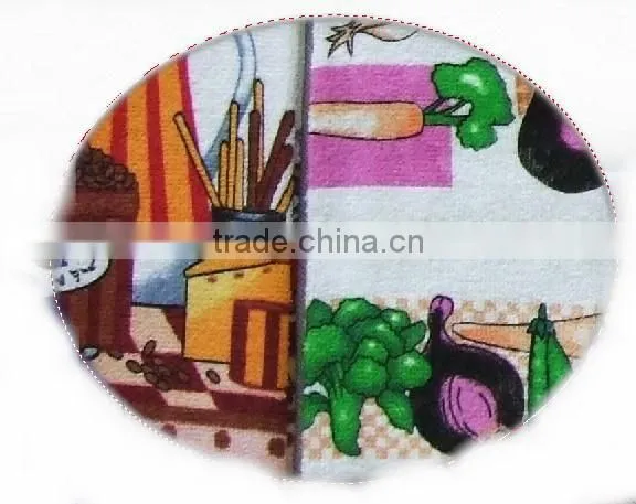 Printed Cotton Kitchen Oven Mitts Set With Towel and Pot Holder Bulk Buy From China photo-4