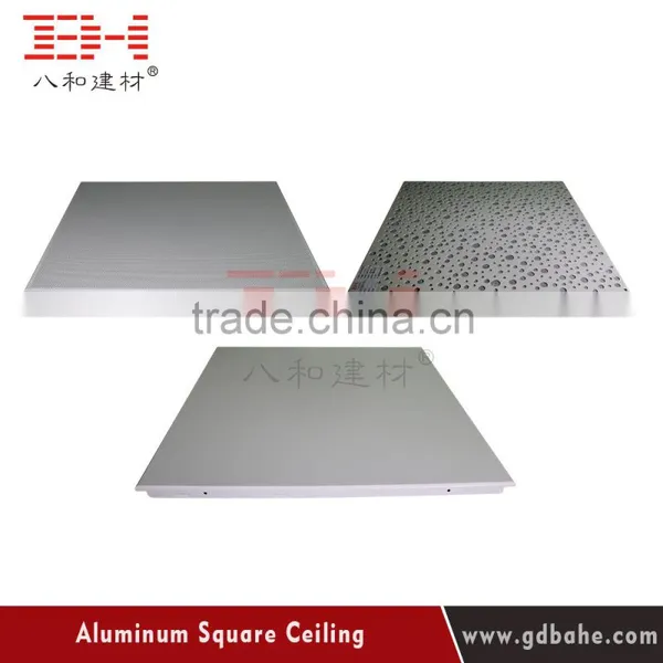 Fireproof Ceiling Square Aluminum Ceiling Tile 500x500 photo-4
