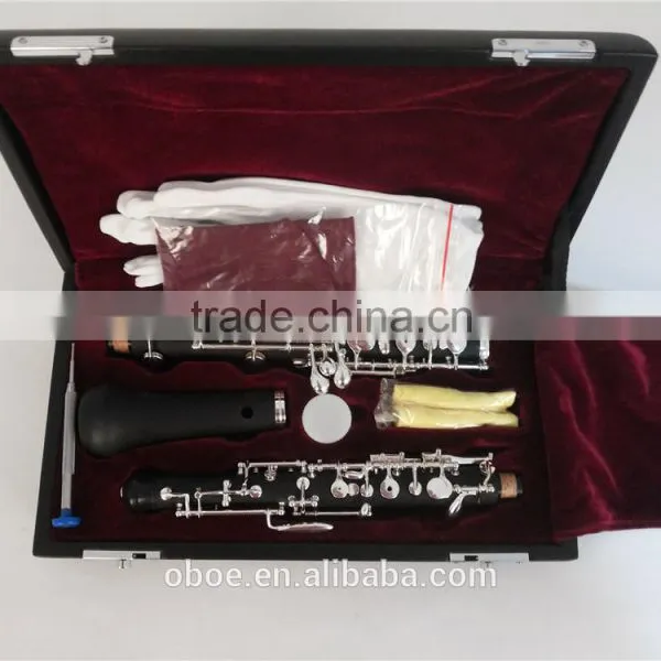 Composite Wood Body Cupronickle Keys With Silver Plated Semi Automatic Children Type B Oboe photo-6