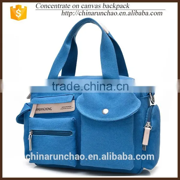 Vintage Fashion Canvas Duffel Bag With Secret Compartment Cotton Gym Bag Canvas Holdall Weekender Travel Duffel Canvas