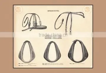 Breeching and Horse Collars 20x30 poster