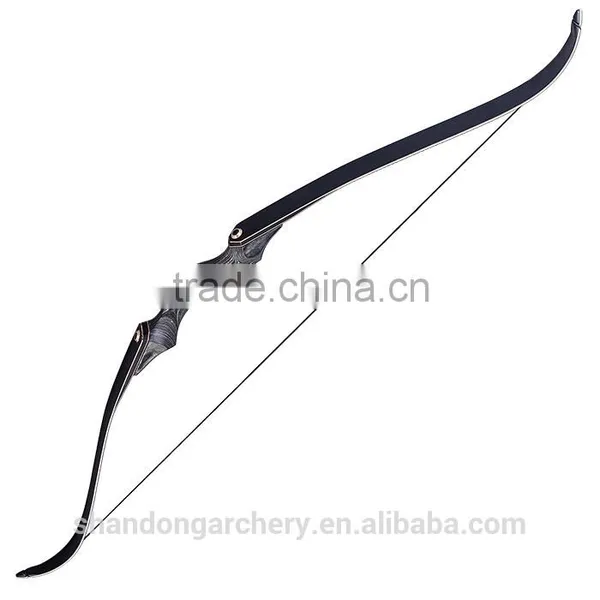 2016 New Archery Black Wood Recurve Bow Hunting for Adult photo-4