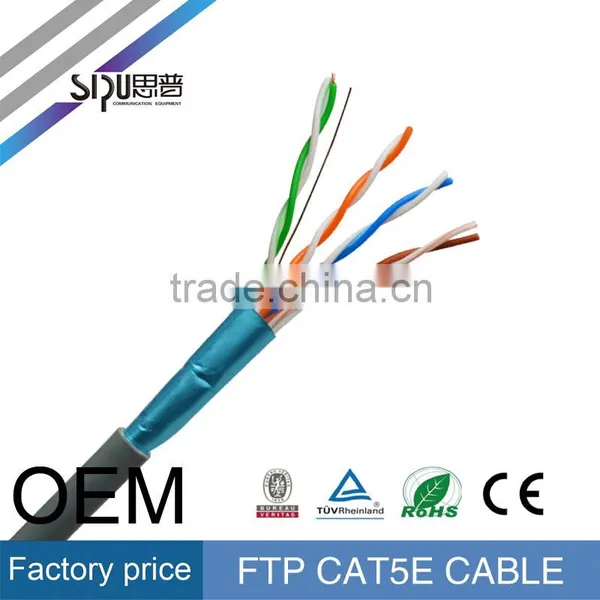 SIPU High Quality Ftp Cat5e Network Cable Best Price 305m Cat5 Ftp Lan Cable Wholesale Cat 5e Cable photo-2