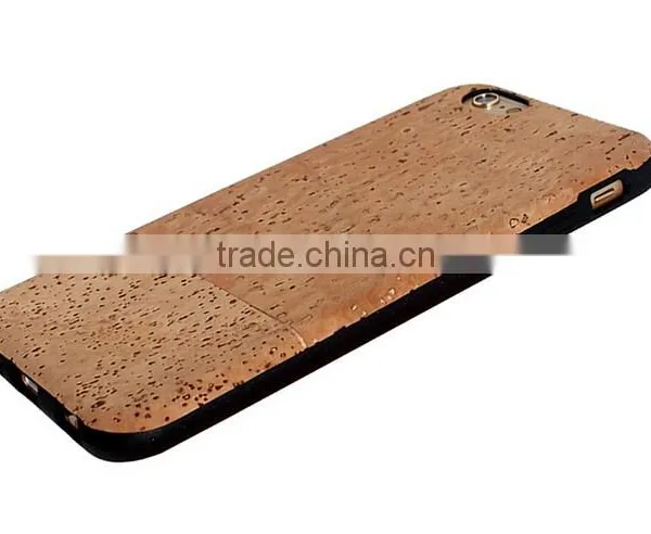 2016 New Arrival Wood Cork Case for Cell Phone Cover Leather for Iphone 6 photo-5