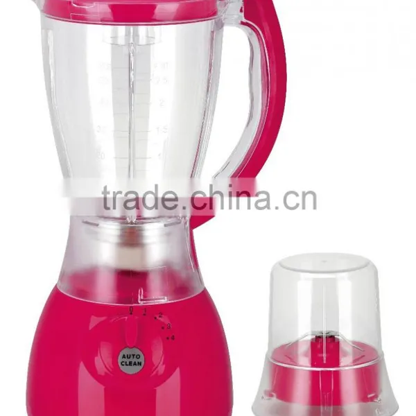 1.5Ltr 400W Kitchen 7025 Full Copper Switch Button Motor Blender Set With Plastic Jar photo-4
