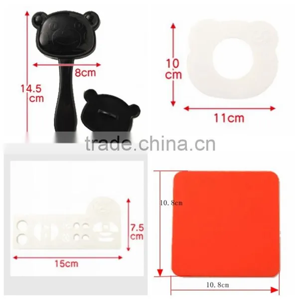 Cheapest Kitchen Gadgets Sushi Rice Mold/plastic Mold Making/Bear Shaped photo-5