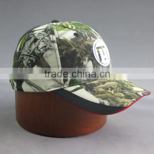 Hi Quality 3D Embroidery 6-panel Cotton Twill LED Camo Baseball Cap photo-6