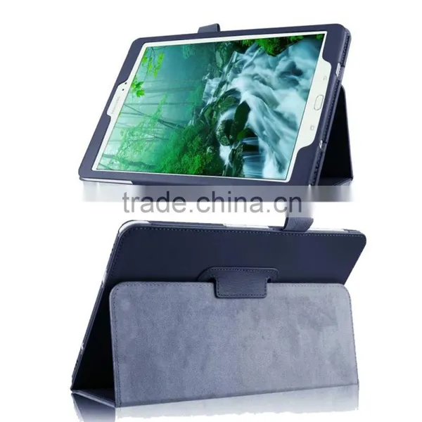 100%Product Quality Protect Folio Stand Flip Leather Case for Samsung Galaxy Tab S2 9.7 Inch photo-2