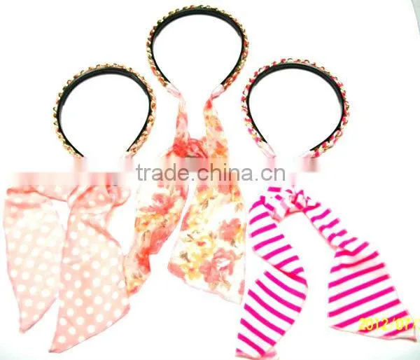 Fashion design long headband