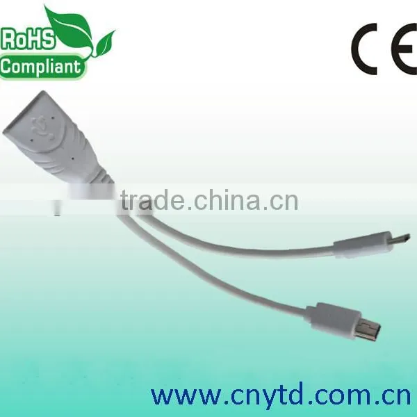 Different Styles Usb Splitter Cable 2 Female 1 Male Male and Female Cable Connectors photo-3