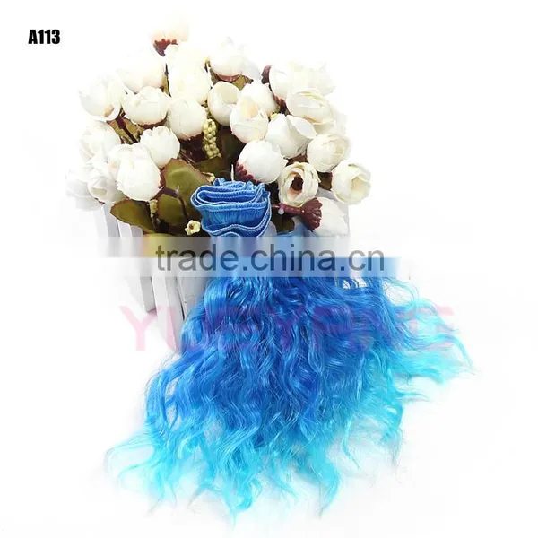 Cheap Kinky Curly Hair Weft Hair Weaves photo-4