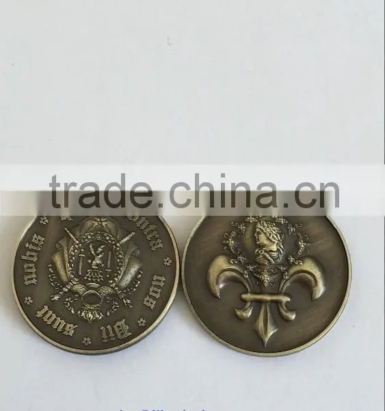 Custom Cheap Double Sides Metal Challenge Military Antiqu Coins photo-2