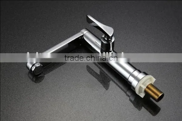 Fashionable Brass Chromed Single Handle Bath Mixer Taps, Faucet Bathroom Basin Tap photo-2