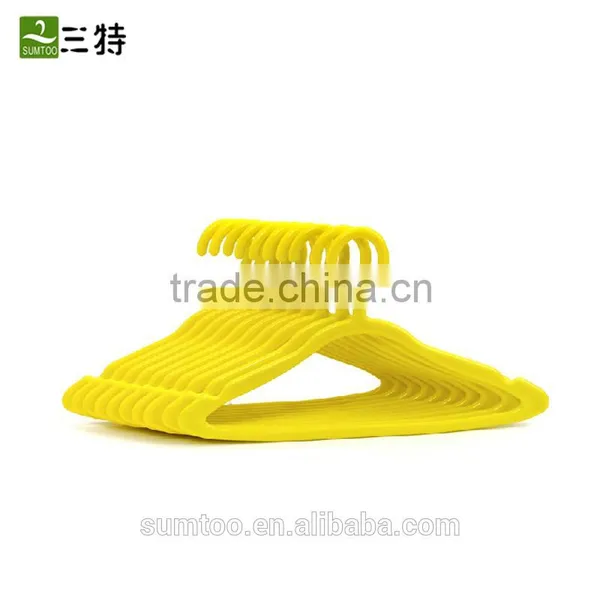 Eco-friendly Short Baby Plastic Clothes Hanger photo-3