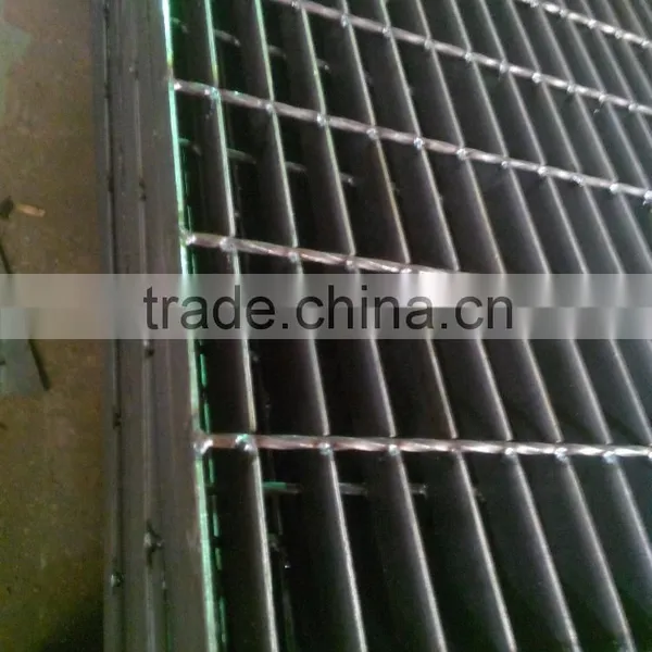 Hebei Jiuwang Hot Dip Galvanized 35x5 Metal Grating photo-6