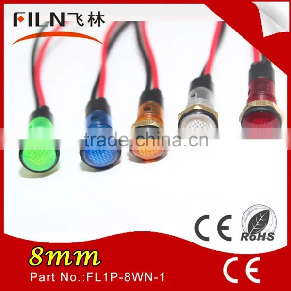 10mm Diameter 120v Conduziu Indicador 220 Volt Led Indicator Light Red Yellow Green Pilot Light on Hot Water Heater photo-6