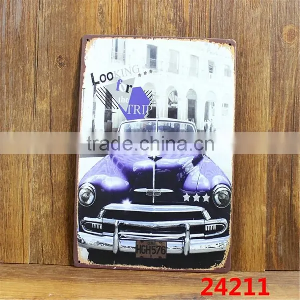The Train Car Design Type Metal Decoration photo-4