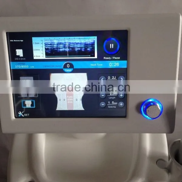 HIFU Ultrasound Face Neck Lifting And 13mm 300W HIFU Body Slimming Machine High Focused Ultrasonic photo-5
