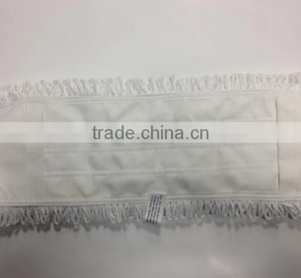White Loop Mop With Pocket