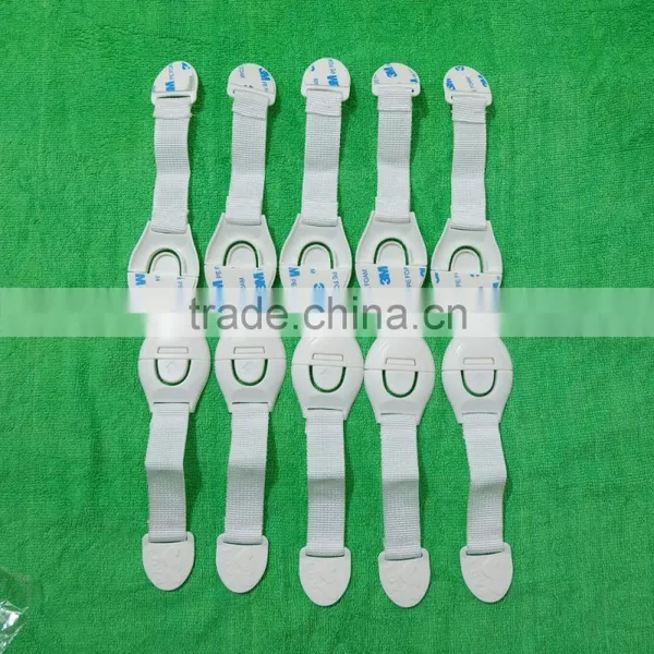 White Fabric Baby Safety Lock,cabinet Lock,OEM Brand Baby Safety Lock