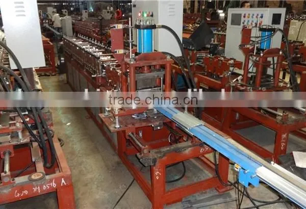 Hot Sale Aluminum Roll Shutter Door Roll Forming Machine Price photo-2