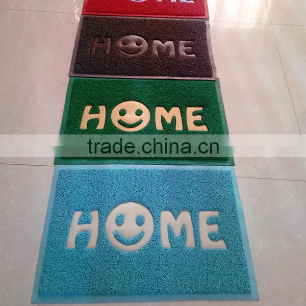 HOT!!! Welcome PVC Door Mat Spaghetti Loop Mat photo-6