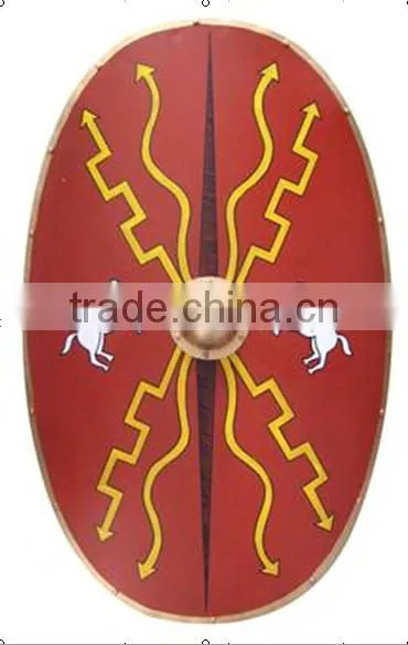2016European Medieval Shield Ancient Greek Knight Shield Plastic Toy Shields:Latin Cross & Drop photo-4