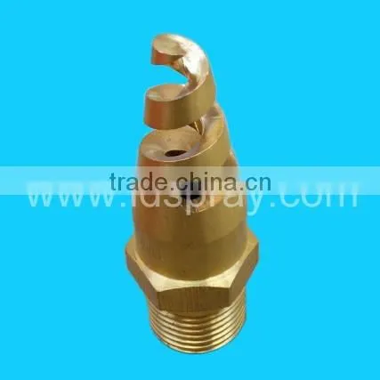3/8" to 2" Male Brass HHSJ Spiral Nozzle With Solid Cone-shaped Spray Pattern photo-2