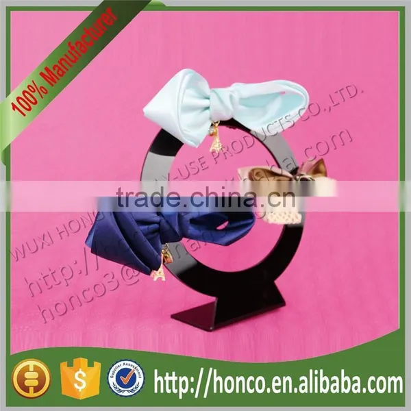 Hot Selling Black Colour Acrylic Hair Pin Rack Hair Clip Stand Display photo-3