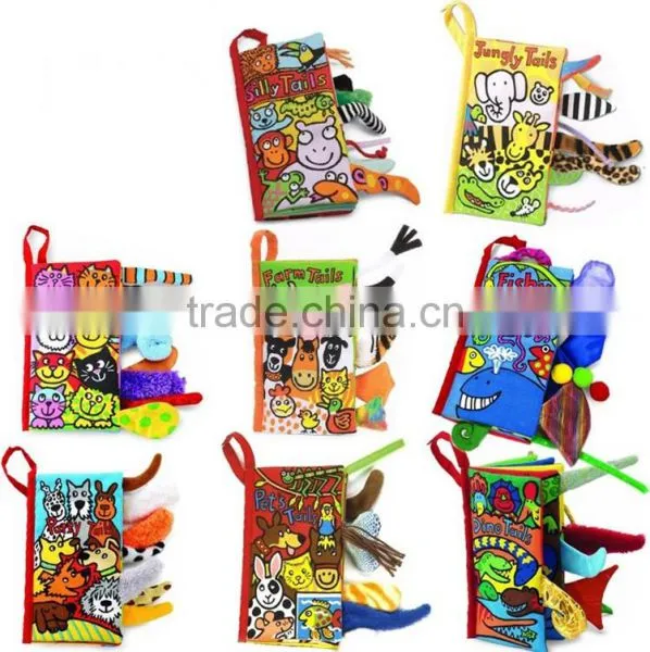 Baby Soft Toy Early Educational Preschool Fabric Cloth Book photo-5